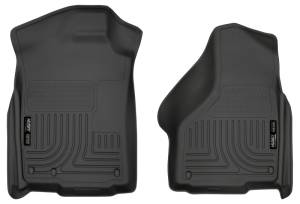 Husky Liners - Husky Liners 03-12 Dodge Ram 1500/2500/3500 Series Regular/Quad Cab WeatherBeater Black Floor Liners 18031 - Image 1