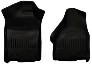 Husky Liners - Husky Liners 03-12 Dodge Ram 1500/2500/3500 Series Regular/Quad Cab WeatherBeater Black Floor Liners 18031 - Image 2