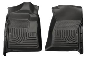 Husky Liners - Husky Liners 07-12 Chevrolet Silverado/GMC Sierra Regular Cab WeatherBeater Black Floor Liners 18221 - Image 2