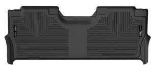 Husky Liners - Husky Liners 21-23 Ford F-150 CC SC / 2017 F-250 SD CC X-Act Contour Rear Floor Liners - Black 53381 - Image 1