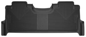 Husky Liners - Husky Liners 21-23 Ford F-150 CC SC / 2017 F-250 SD CC X-Act Contour Rear Floor Liners - Black 53381 - Image 2