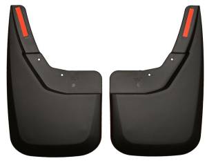 Husky Liners - Husky Liners 14 Chevrolet Silverado 1500 Black Custom Mud Guards 57881 - Image 2