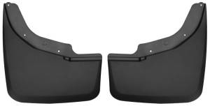 Husky Liners - Husky Liners 15 Chevrolet Silverado 3500 HD Black Dually Rear Mud Guards 57871 - Image 1