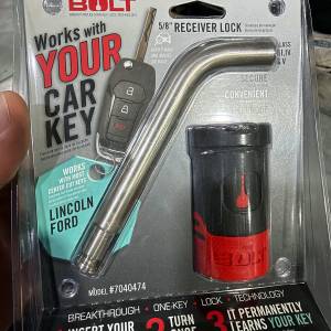 BOLT - Scratch & Dent - BOLT 5/8 in. Receiver Lock 7040474 - Ford/Lincoln Center-Cut Key - Class III/IV/V - Image 2