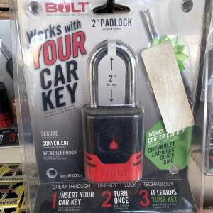 BOLT - Scratch & Dent - BOLT 2 in. Padlock 7023537 - GM Center-Cut Key (Chevrolet/GMC/Buick/Cadillac) - Image 2