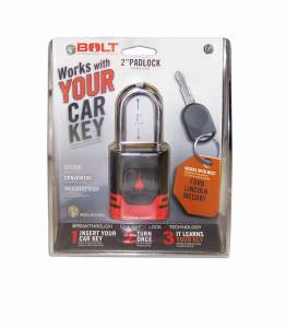 BOLT - Scratch & Dent - BOLT 2 in. Padlock 7018519 - Ford/Mercury/Lincoln Key - Image 1