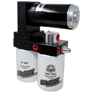 FASS Fuel Systems - FASS 01-16 GM 2500/3500 Duramax 250gph/8-10psi Titanium Fuel Air Separation System TS C10 250G - TSC10250G - Image 2