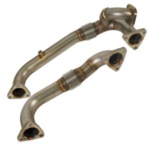 BD Diesel - Exhaust Manifold and Up-Pipes Set Power Stroke 6.4L Ford 2008-2010 F-250/F-350/F-450/F-550 SuperDuty BD Diesel - Image 2