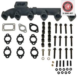 BD Diesel - 6.7L Cummins Exhaust Manifold Kit Dodge Ram 2007.5-2012 3500/4500/5500 Cab and Chassis BD Diesel - Image 2