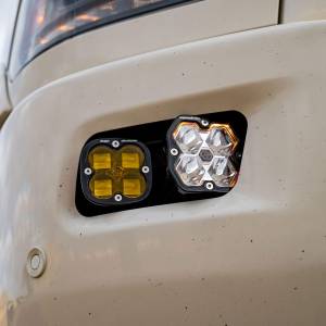 Baja Designs - Baja Designs Squadron 2.0 Sport/Squadron Sae Dual Fog Pocket Light Kit Ram 2009-12 1500 2010-18 2500/3500 Baja Amber - Image 2