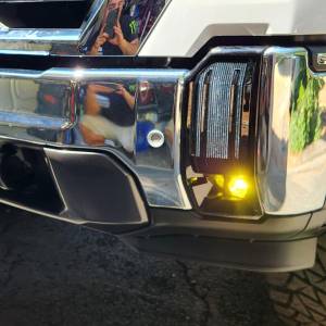 Baja Designs - Baja Designs S1 Fog Pocket Light Kit 2024-2025 Canyon, Yukon 24-25 Silverado/Sierra 1500/2500/3500 AT4-X Baja Amber - Image 1