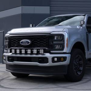 Baja Designs - Baja Designs 7XL Pro Linkable Led Light Bar Bumper Kit for Ford F-250/350 Super Duty 2023-2026 (Light Pattern Multi-Pattern Color Clear Wiring Type Upfitter) - Image 2