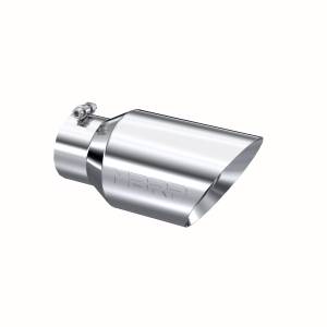 MBRP Exhaust - MBRP Exhaust Tail Pipe Tip 6 Inch O.D. Dual Wall Angled 4 Inch Inlet 12 Inch Length T304 Stainless Steel T5072 - Image 2