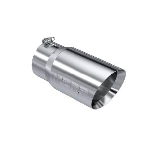 MBRP Exhaust - MBRP Exhaust Tail Pipe Tip 6 Inch O.D. Dual Wall Angled 5 Inch Inlet 12 Inch Length T304 Stainless Steel T5074 - Image 2