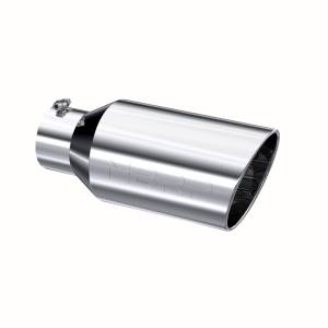MBRP Exhaust - MBRP Exhaust Tip 8 Inch O.D. Rolled End 5 Inch Inlet 18 Inch Length T304 Stainless Steel T5129 - Image 2