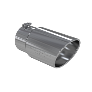 MBRP Exhaust - MBRP Exhaust Tail Pipe Tip 6 Inch O.D. Angled Rolled End 5 Inch Inlet 12 Inch Length T304 Stainless Steel T5075 - Image 2