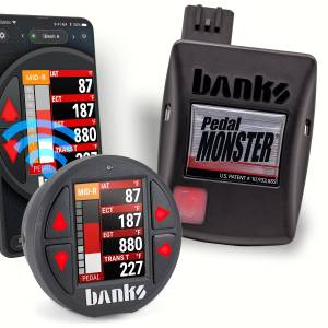 Banks Power - Banks Power PedalMonster with iDash Pro for 2007.5-2019 Chevy/GMC 2500/3500 6.6L Duramax 64322-CP - Image 1