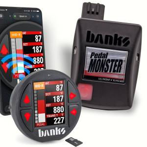Banks Power - Banks Power PedalMonster with iDash Data Pro for 2007.5-2019 Chevy/GMC 2500/3500 6.6L Duramax 64323-CP - Image 1