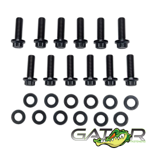 Gator Fasteners - Gator Fasteners Heavy Duty Up-Pipe Bolt Kit, Chevy/GMC (2001-16) 6.6L Duramax Diesel - Image 1
