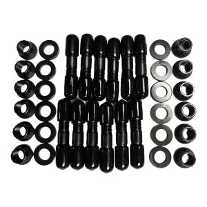 Gator Fasteners - Gator Fasteners Heavy Duty Exhaust Manifold Stud Kit, Dodge/Ram (1994-20) 5.9L & 6.7L Cummins Diesel, Black Oxide - Image 1