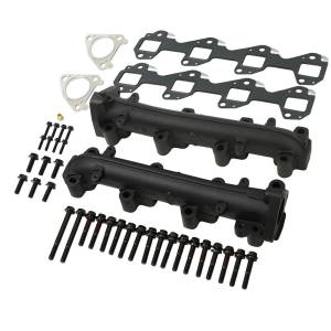 BD Diesel - Exhaust Manifold Kit Chevy Silverado/GMC Sierra 2500HD/3500HD 6.6L Duramax 2001-2016 BD Diesel 1041459 - Image 1