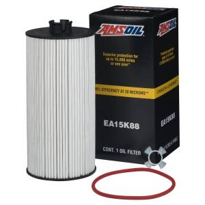 Amsoil - AMSOIL Diesel Oil Change Kit, 2003-2010 Ford 6.0L / 6.4L Power Stroke (EA Filter EA15K88) - Image 3