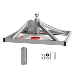 Andersen Hitches LOWERED ALUMINUM ULTIMATE 5TH WHEEL CONNECTION TOOLBOX VERSION - BASE WITH HARDWARE (3224TBX)