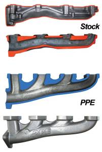 Pacific Performance Engineering - PPE High-Flow Exhaust Manifolds and Up-Pipes Kit for 2001-2004 GM 6.6L LB7 Duramax 116111000 - Image 6