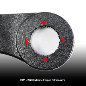 Pacific Performance Engineering - PPE Extreme-Duty Forged Pitman Arm for 2011-2016 GM 6.6L LML Duramax 158051100 - Image 4