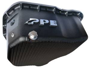 Pacific Performance Engineering - PPE Deep Cast Aluminum Engine Oil Pan, Black, for 2011-2016 GM 6.6L Duramax (18-Hole) 114052120 - Image 1