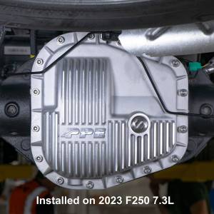 Pacific Performance Engineering - PPE Heavy-Duty Cast Aluminum Rear Differential Cover, Raw, for 2023-2025 Ford Super Duty Sterling 11.6 Inch 338052200 - Image 3
