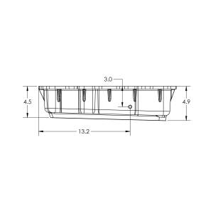 Pacific Performance Engineering - PPE Heavy-Duty Deep Transmission Pan, Black, for 2020-2023 GM 1500 3.0L Duramax 10L80 128051120 - Image 3