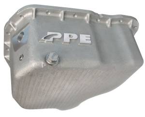Pacific Performance Engineering - PPE Deep Cast Aluminum Engine Oil Pan, Raw, for 2001-2010 GM 6.6L Duramax (17-Hole) 114052000 - Image 1