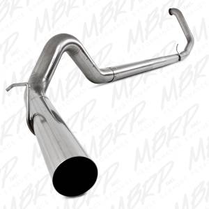 MBRP Exhaust - MBRP 1999-2003 Powerstroke 7.3L Turbo Back Exhaust System Without Muffler - Image 2