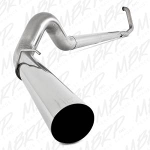 MBRP Exhaust - MBRP 1999-2003 Powerstroke 7.3L Turbo Back Exhaust System Without Muffler - Image 3