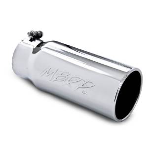 MBRP (4" Inlet, 5" Outlet, 12" Length) 304 Stainless Steel Exhaust Tip T5050