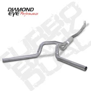 Diamond Eye 2001-2007 Duramax Turbo Back Quiet Tone Dual Exhaust Systems