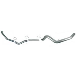 Exhaust - Exhaust Systems - Flo Pro Exhausts - Flo-Pro Exhaust 2003-2007 Powerstroke Turbo Back Exhaust