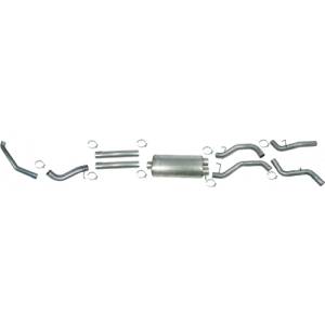 Exhaust - Exhaust Systems - Flo Pro Exhausts - Flo-Pro Exhaust 2003-2004 Powerstroke Turbo Back Dual Exhaust