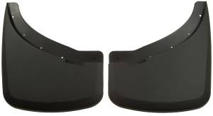 Exterior - Exterior Accessories - Husky Liners - Husky Liners 2007-2014 Silverado|Sierra Dually Rear Molded Mud Flaps
